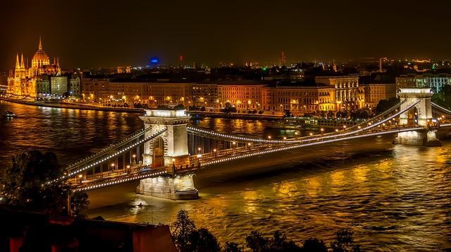 Budapest, Lánchíd - összeköt partokat, mint SEO-ban a link