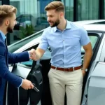 Autóbérlés szolgáltatás: Bérautó átvétel menete Autóbérlés átvételi pillanata