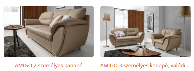 Kanapék az ABútor Kanapé áruházban
