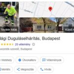 A Világi Duguláselhárítás Google Cégprofiljának fejléce