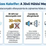 Tipp a nyárra: hidegvizes kalorifer A hidegvizes kalorifer hatékony hűtési mechanizmusa infografikán